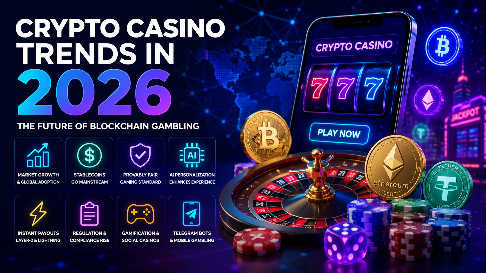 Crypto Casino Trends in 2026: The Future of Blockchain Gambling