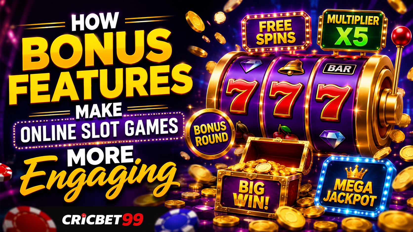 How Bonus Features Make Online Slot Games More Engaging
