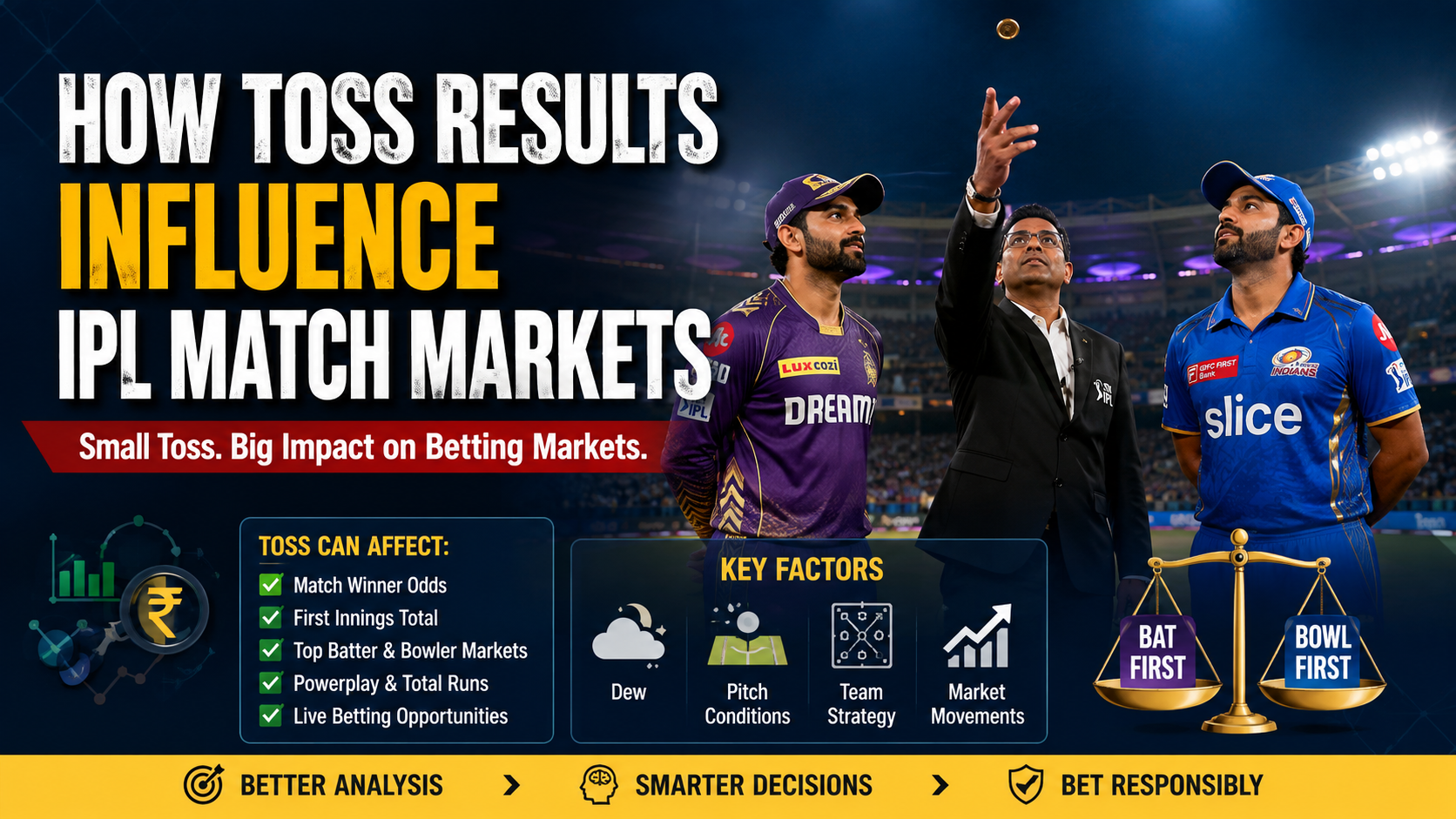 How Toss Results Can Influence IPL Match Markets